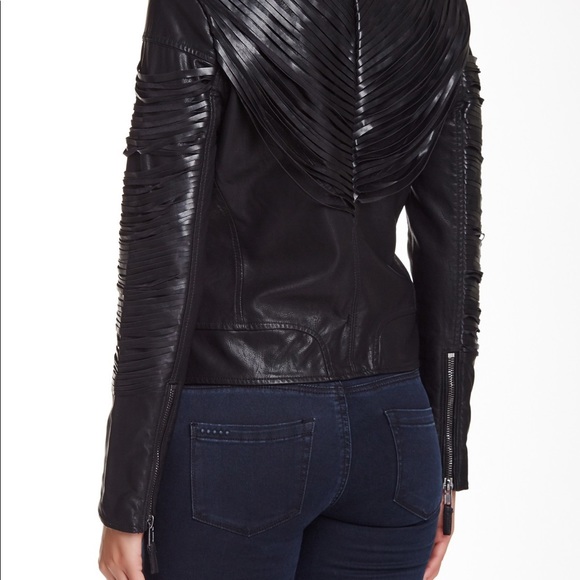 BlankNYC “Kiss & Tell” Faux-Leather Jacket - Picture 2 of 8